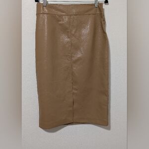 Elie Tahari Faux Leather Skirt - NWT
